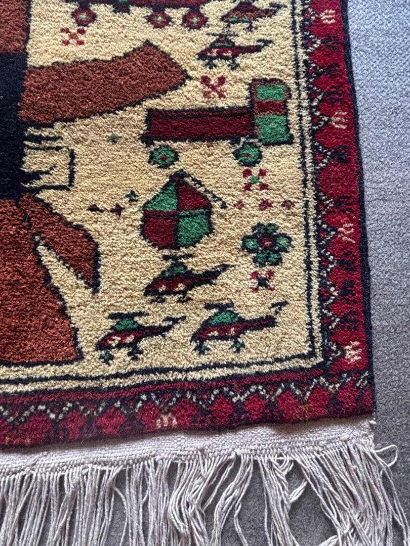 アフガン　ウォーラグ　トライバルラグ　バルーチ