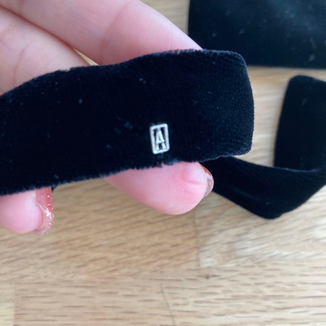 【ほぼ未使用】アレクサンドルドゥパリ　ベロアリボンポニー　ブラック