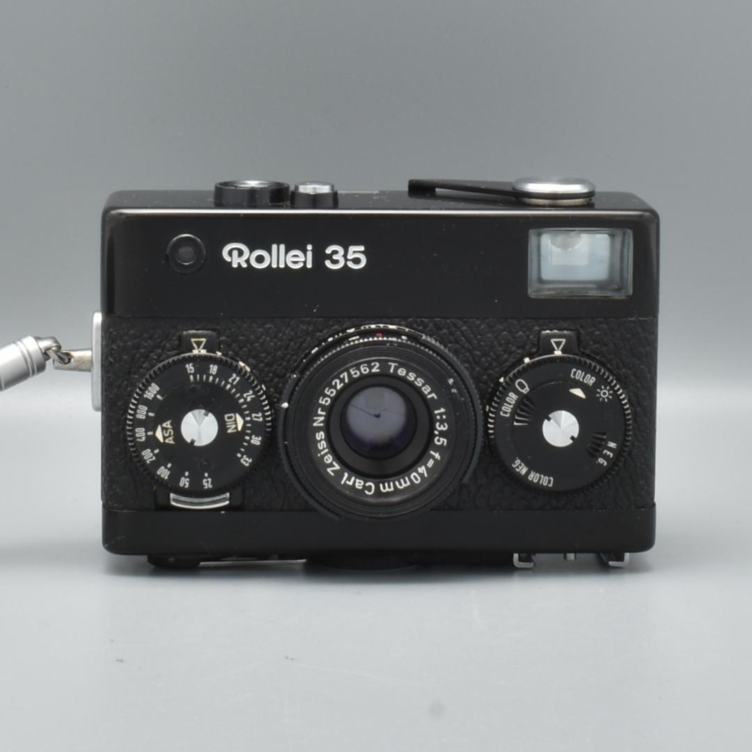 整備済 Rollei 35 ローライ Black フィルムカメラ 露出計OK