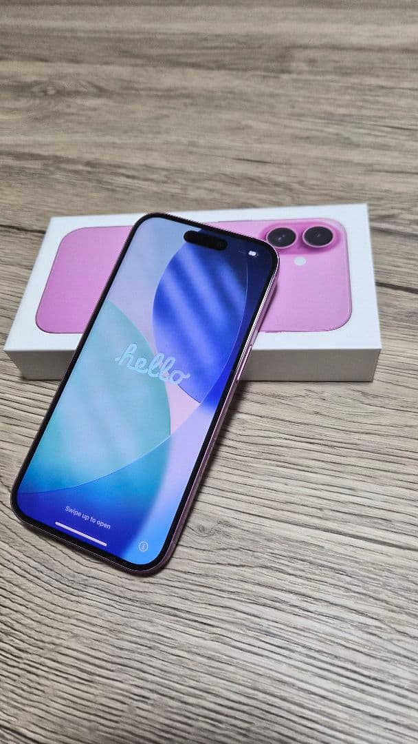 【美品】iPhone16 ピンク 256GB SIMフリー