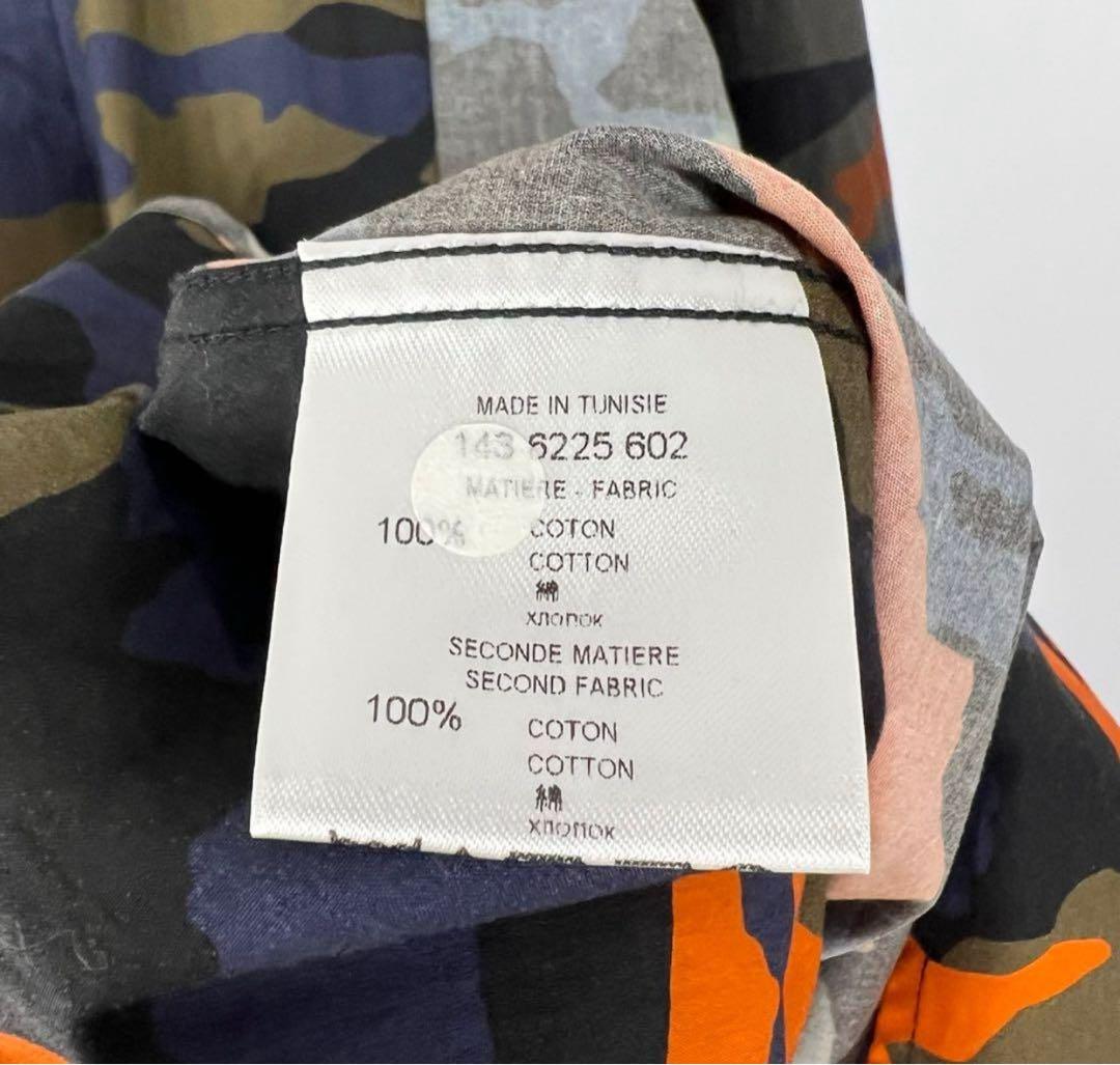 14ss GIVENCHY リカルドティッシ 期 迷彩 シャツ ミリタリー 38