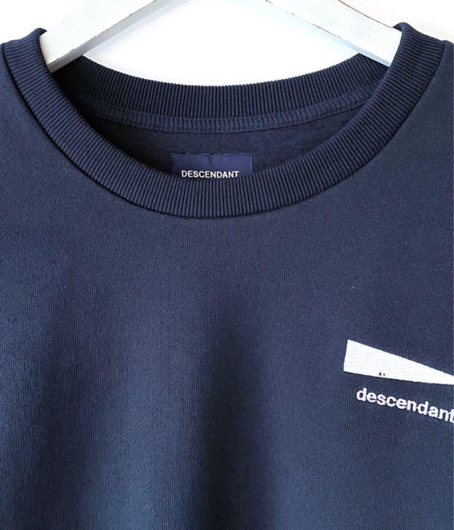 トップス DESCENDANT CACHALOT CREW NECK (NAVY)