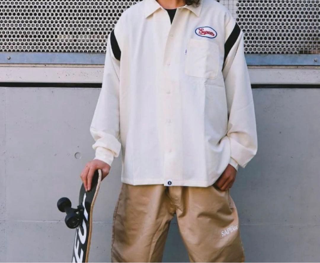 新品　sapeur サプール　ボウリングシャツ　XL