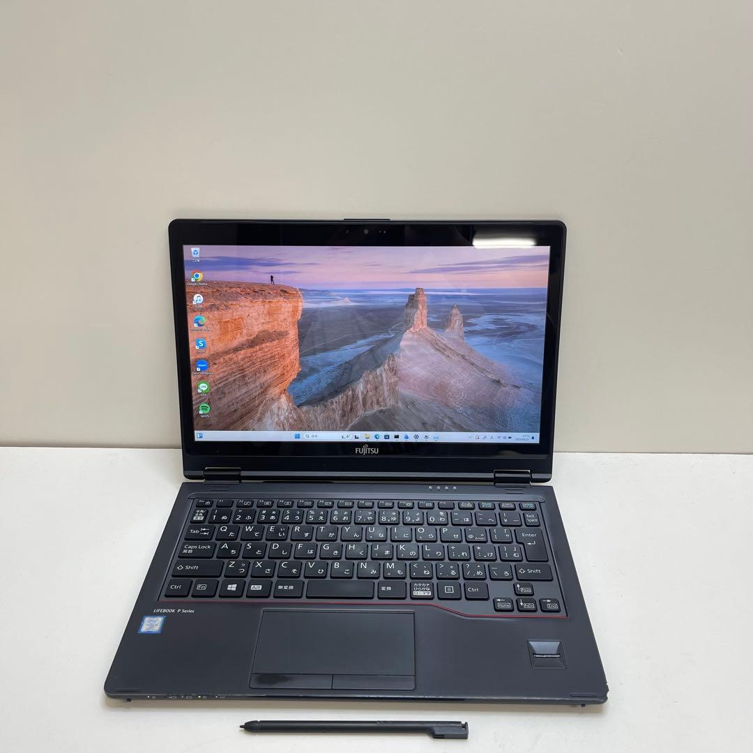 #892 富士通 P727/R i5-7300U 8Gb Office2021付