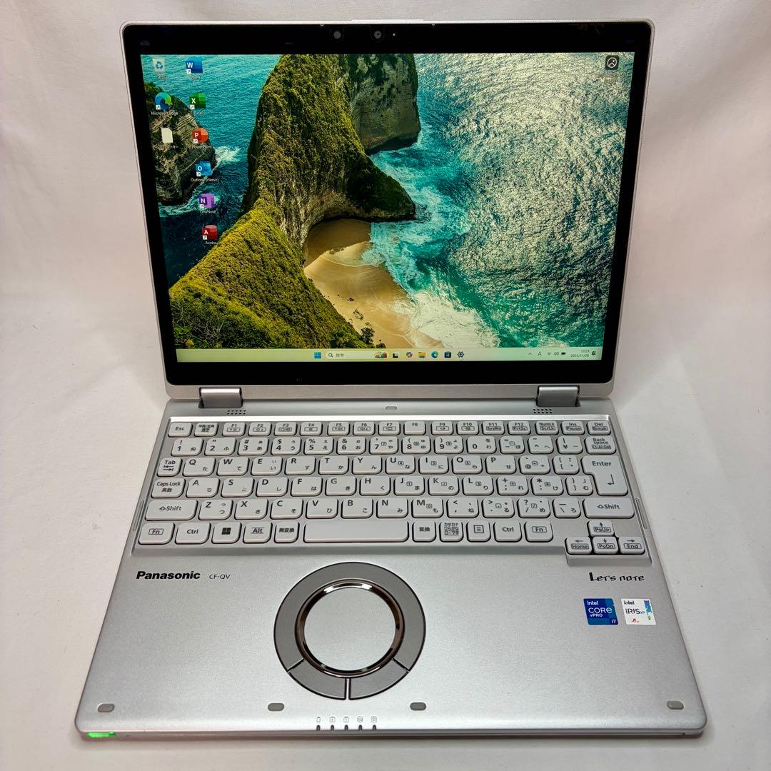 CF-QV1 11世代 i7 16GB 512GB LTE 2in1 タッチ液晶