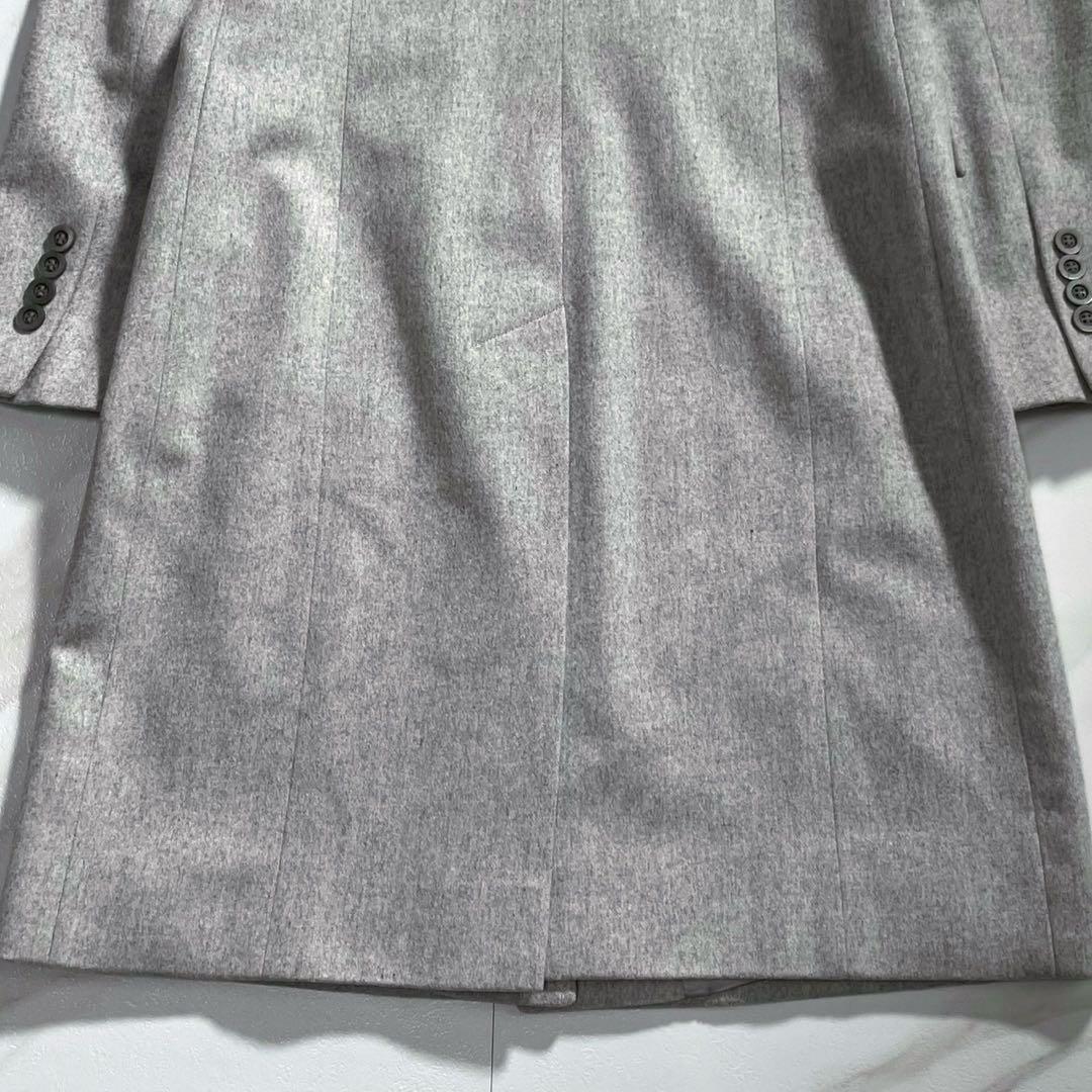 専用【極美品】バーニーズニューヨーク ロロピアーナ チェスターコートM グレー