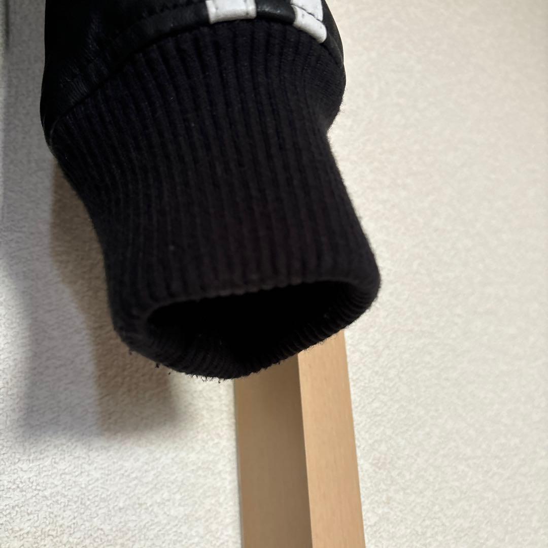 Schott ラムレザー　トラックジャケット　スタッズ付き