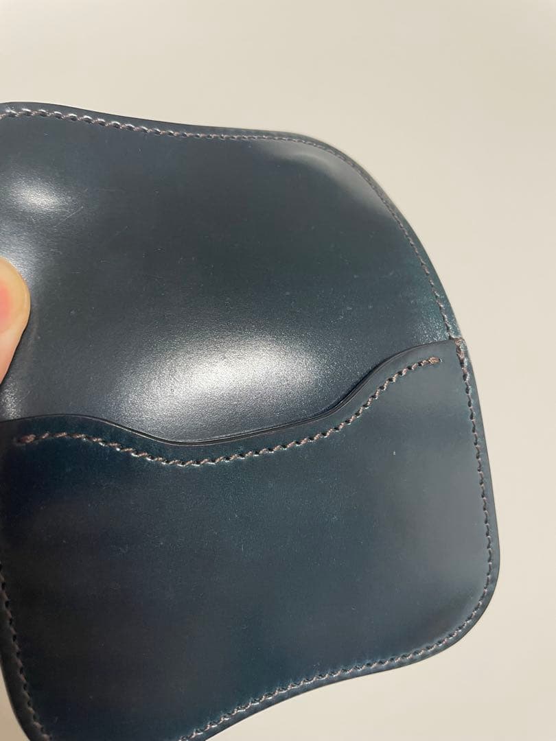 LASTCROPS タング　シェルコードバン　インテンスブルー