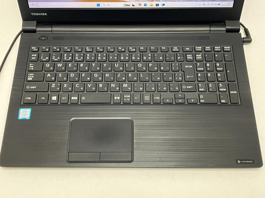 【最終値下げ】東芝ノート 8世代Core i5/8GB/新品SSD/Win11