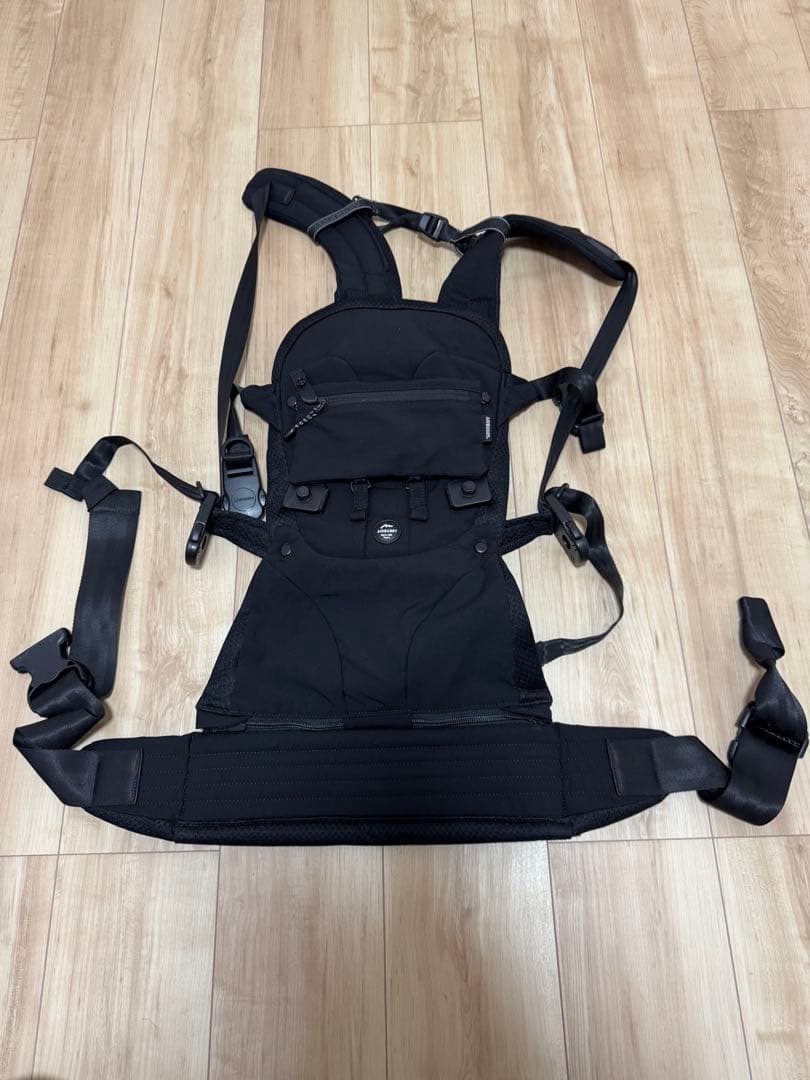 AIR BUGGY BABY CARRIER エアバギー抱っこ紐ジェットブラック