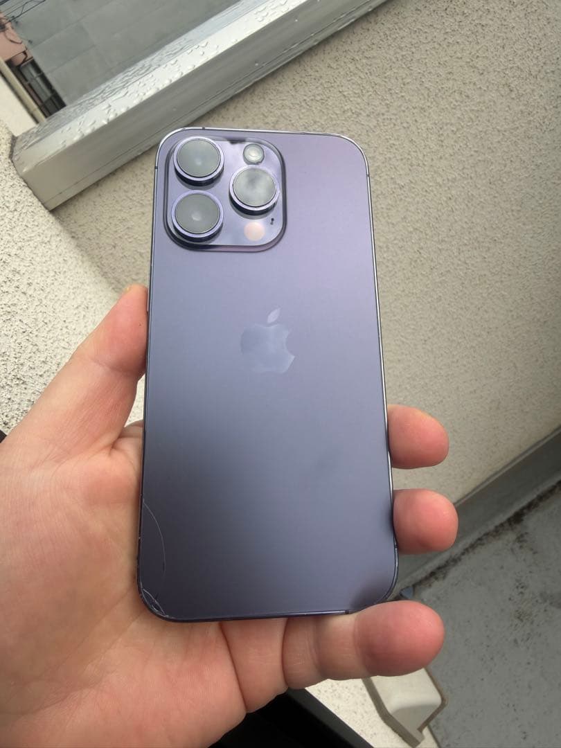だい　　Apple iPhone 14 Pro ディープパープル 本体