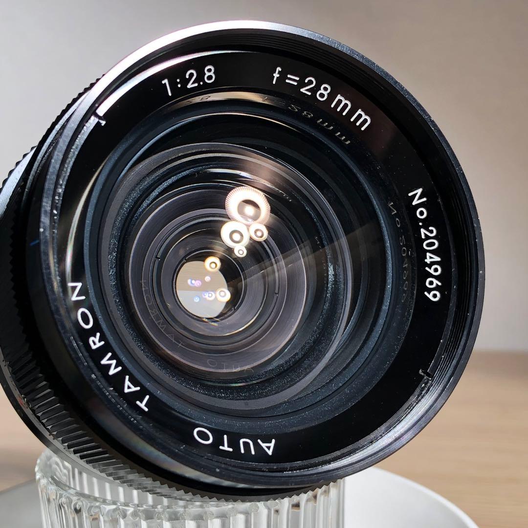 AUTO TAMRON 28mm f2.8 m42マウント