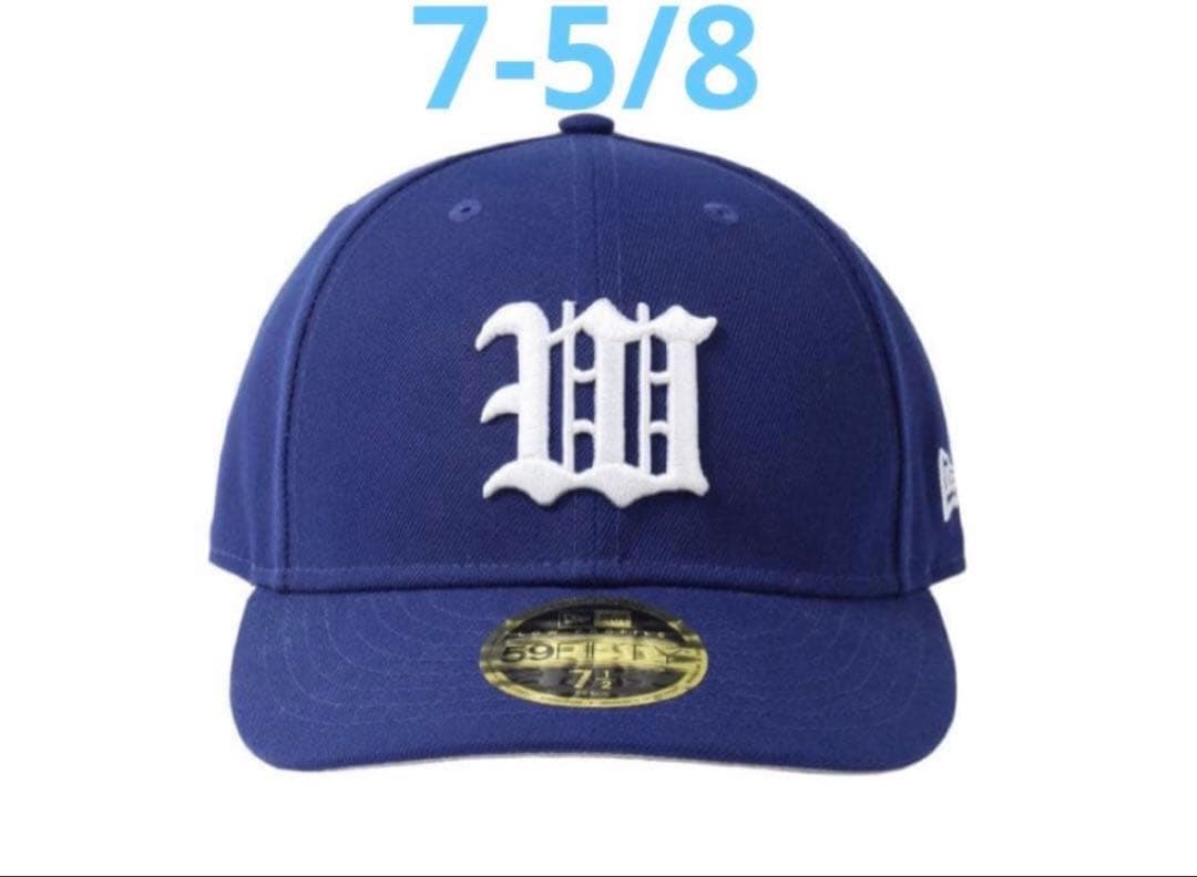 WACKO MARIA Low Profile 59FIFTY ブルー