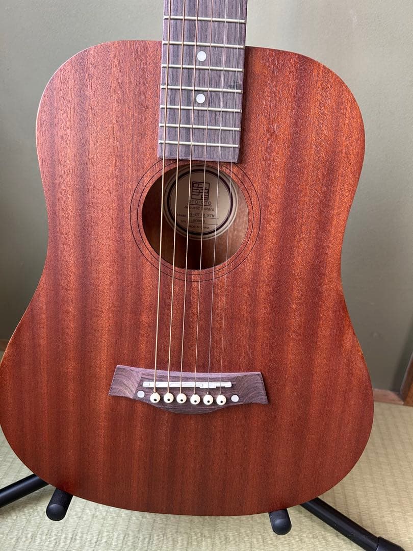 ★アウトレット★美品★音音ミニアコースティックギター ミニエレアコギター