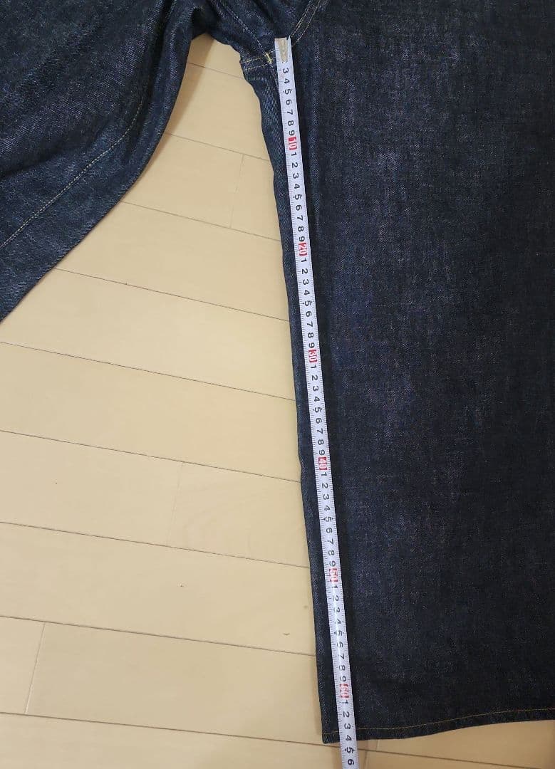 デニム&ダンガリー　ワイドデニムパンツ　01 150〜160 M〜L　インディゴ