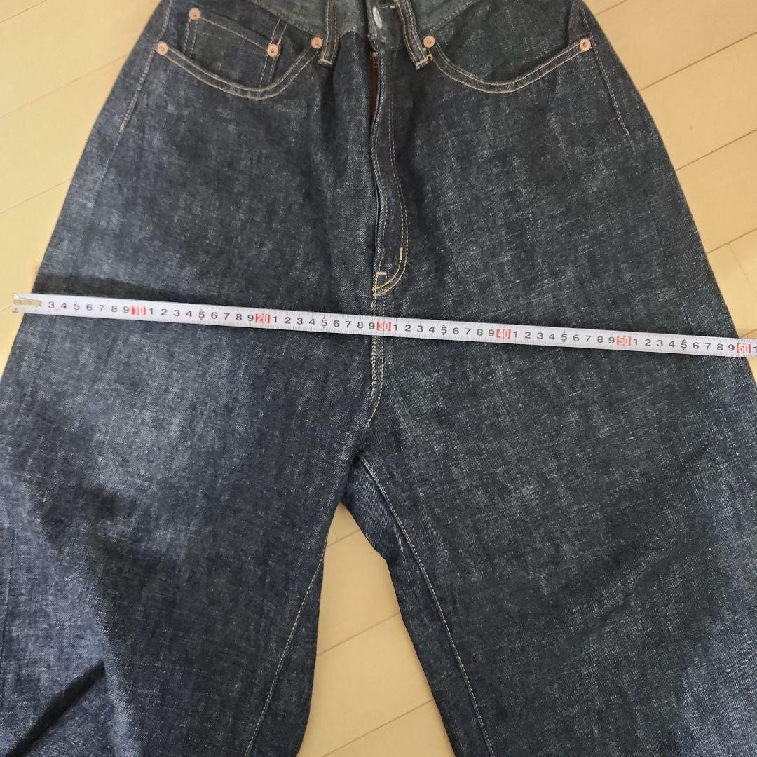 デニム&ダンガリー　ワイドデニムパンツ　01 150〜160 M〜L　インディゴ