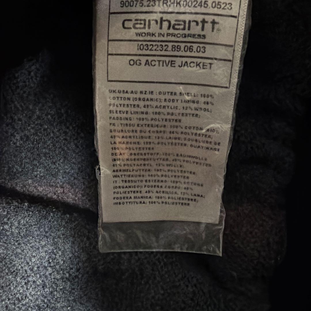 Carhartt WIP OG アクティブジャケット ブラック