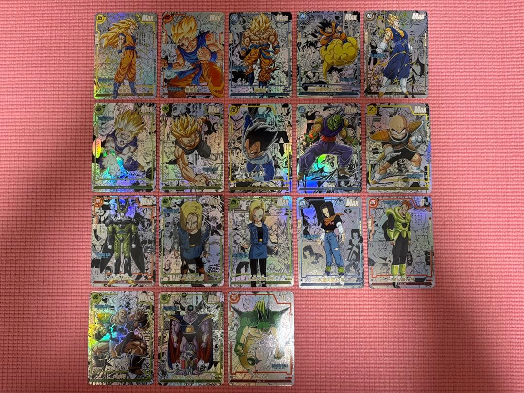 コミパラ④　18枚　ドラゴンボール　キラカード