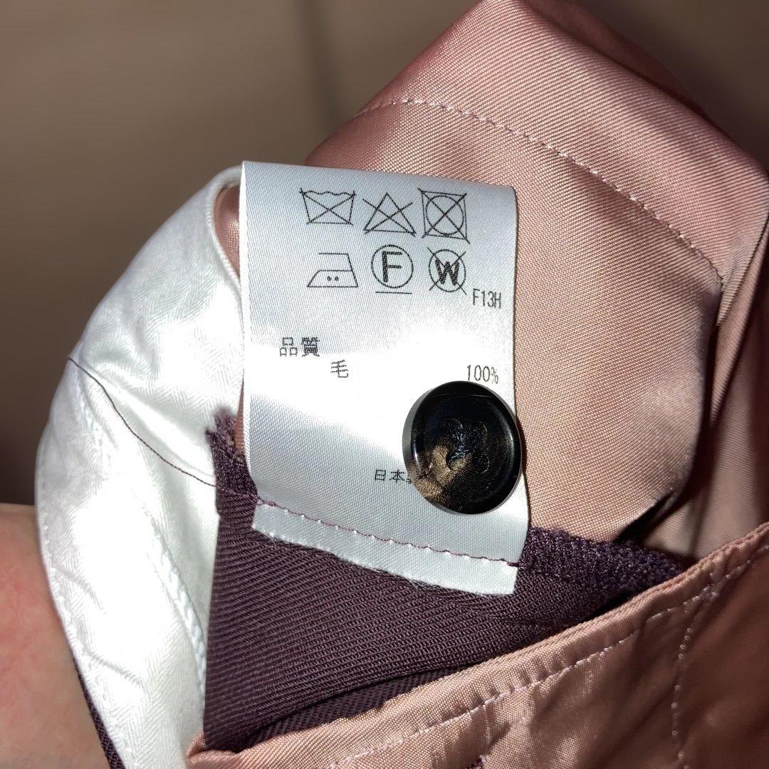 ポールスミス　パンツスーツ　ボルドー系