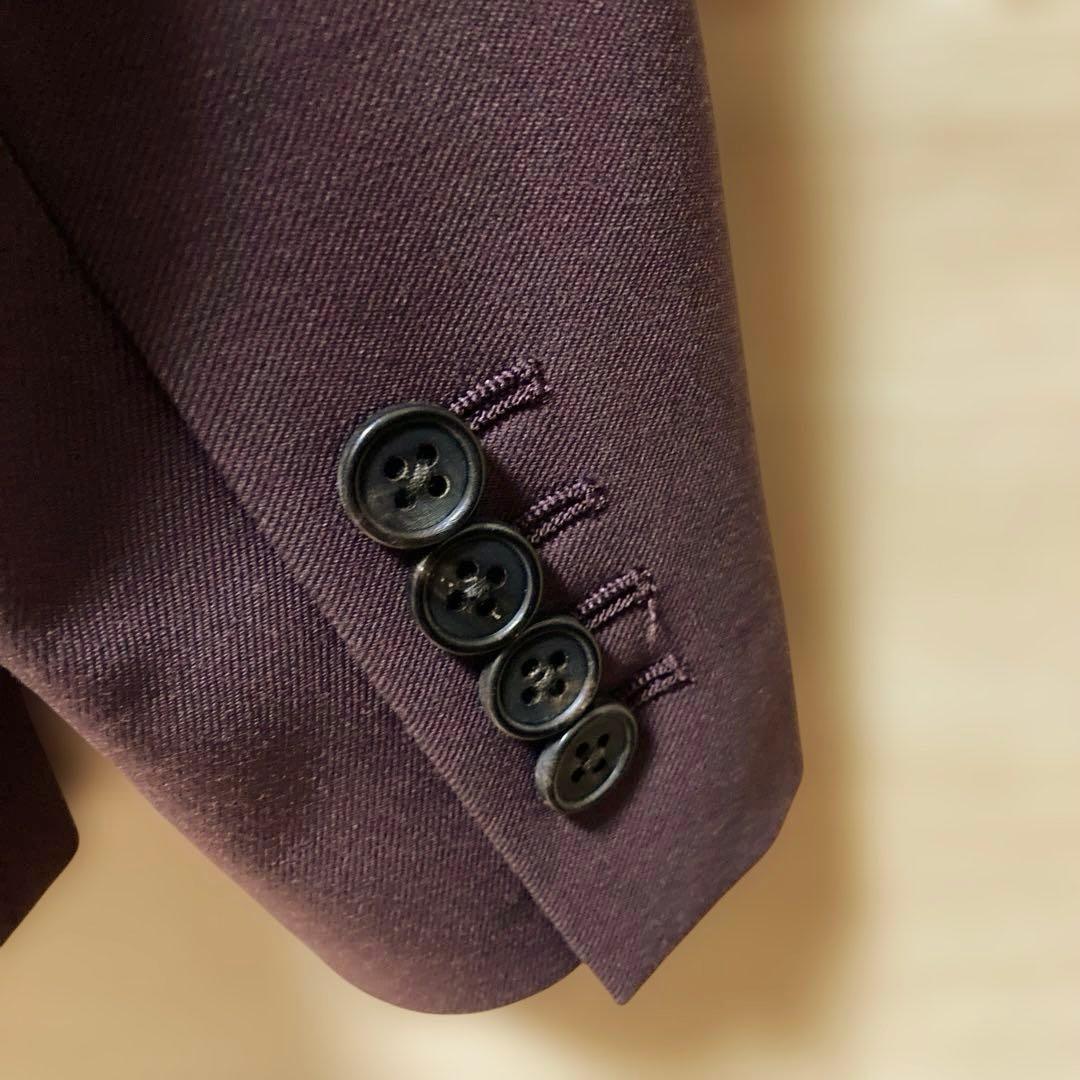 ポールスミス　パンツスーツ　ボルドー系