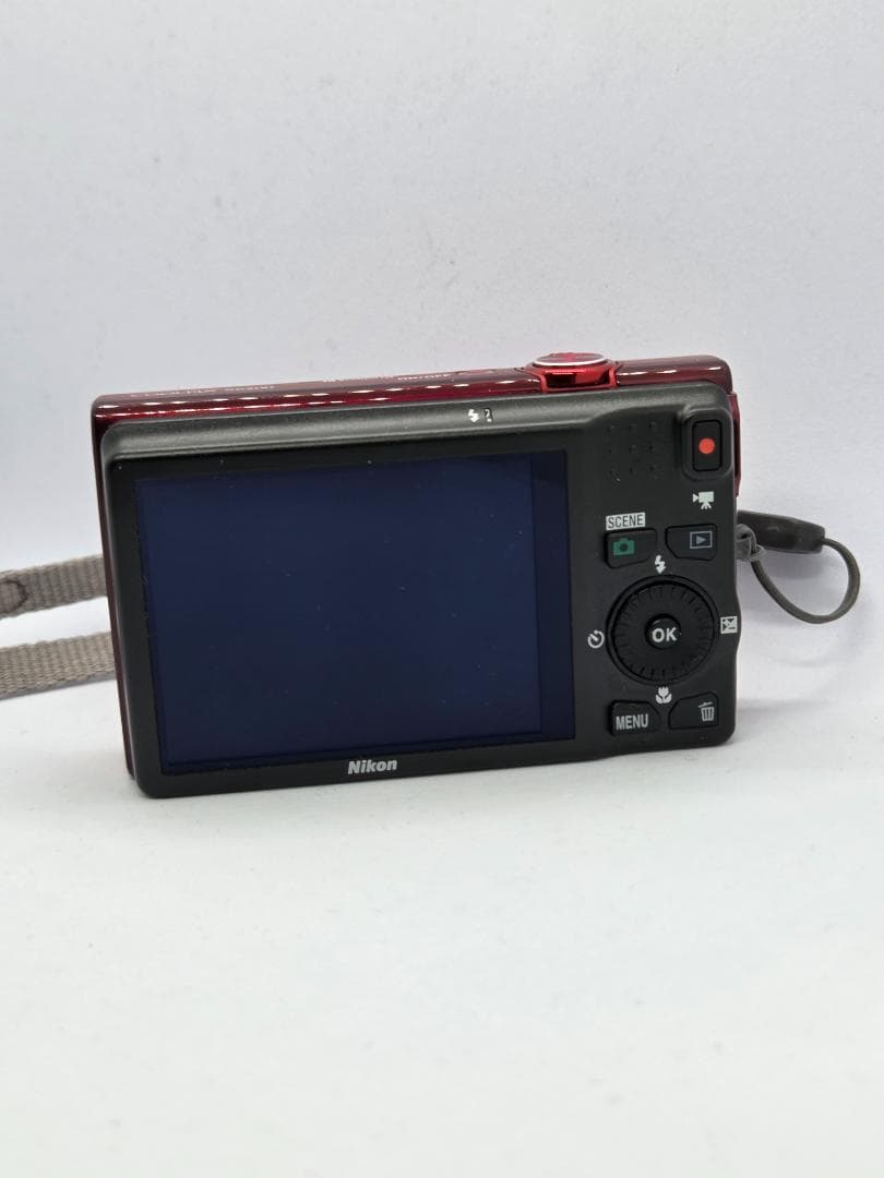 【美品】【スマホ転送OK】ニコン Nikon COOLPIX S6200 レッド