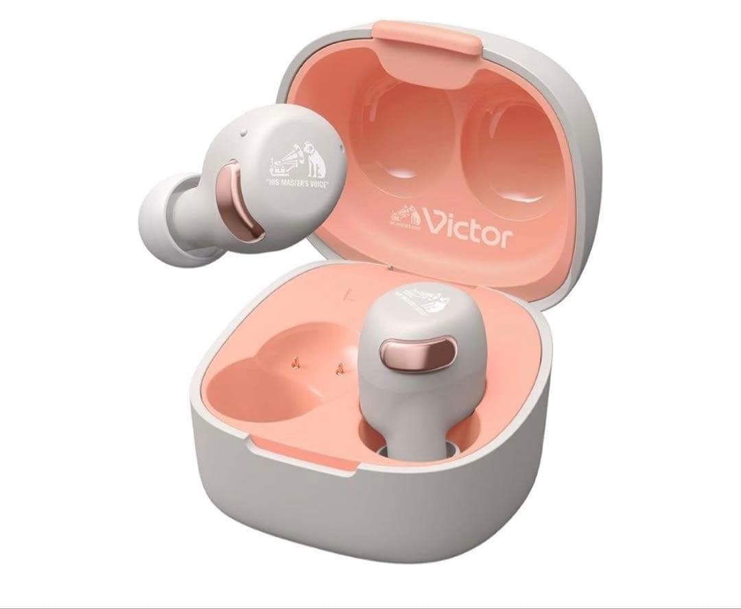 【新品】 Victor ワイヤレスイヤホン HA-A30T2P ピンク色