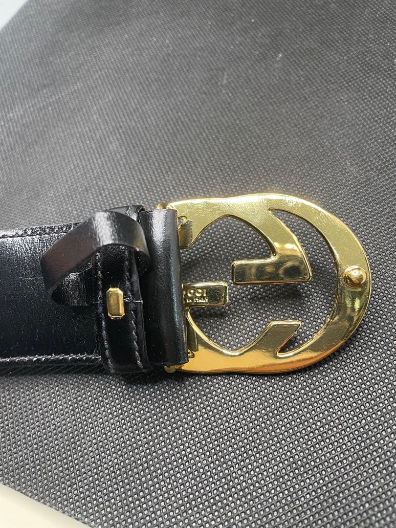 グッチ　インターロッキング　ベルト