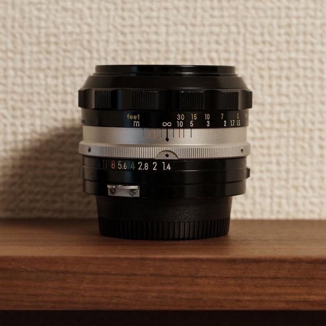 NIKKOR-S.C Auto 50mm F1.4 単焦点非Aiオールドレンズ