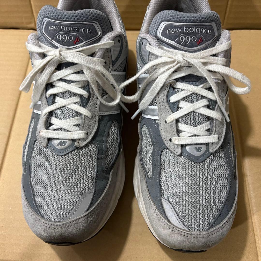 New balance US製ニューバランス990 V6グレー US 10 6E