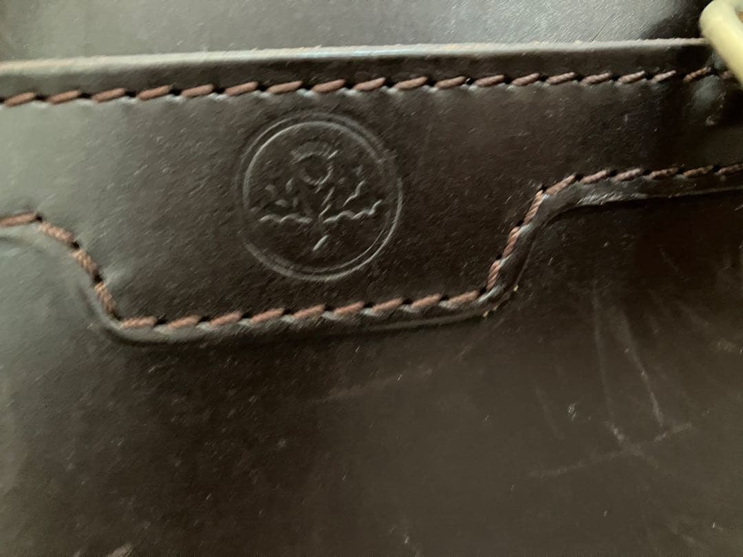 GLEN グレンロイヤル ブライドルレザー ブリーフケース ■美品