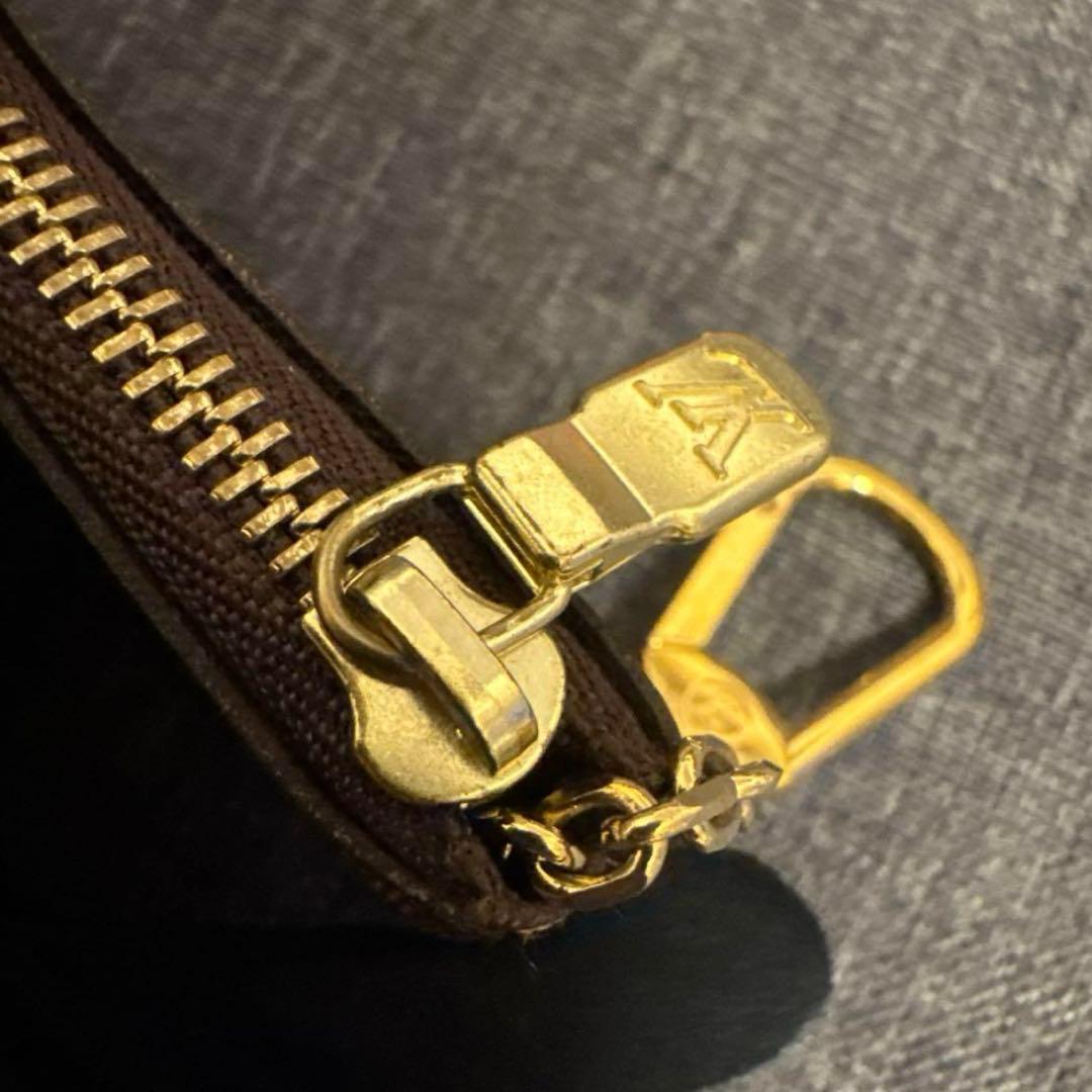 ⭐️早い者勝ち⭐️LOUIS VUITTONポシェットクレス ダミエ・エベヌ【中古】