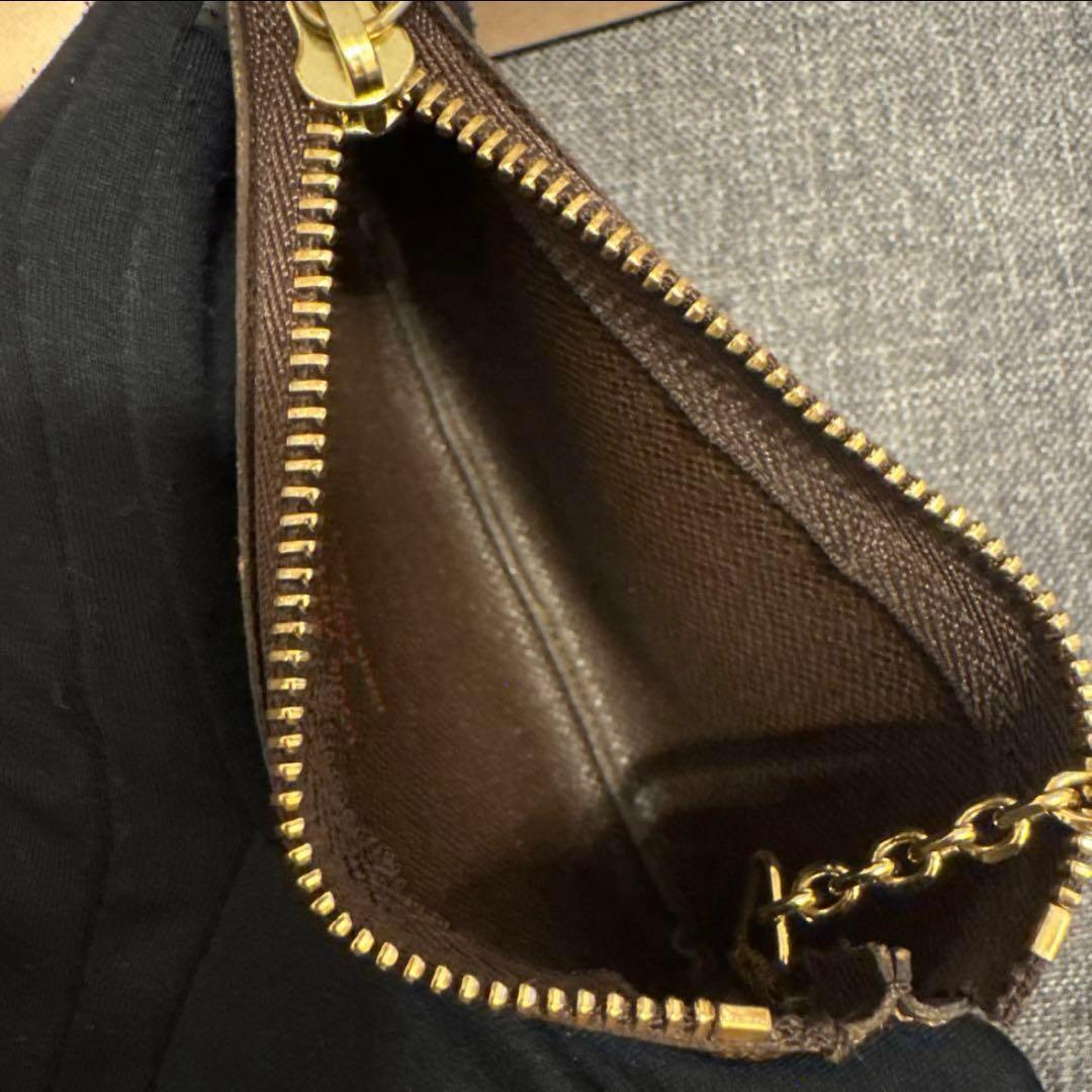 ⭐️早い者勝ち⭐️LOUIS VUITTONポシェットクレス ダミエ・エベヌ【中古】