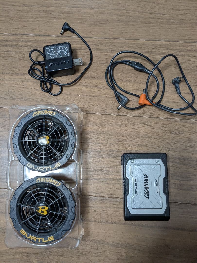 空調服　バートルエアークラフト19v BURTLE AC360 ジャンク？