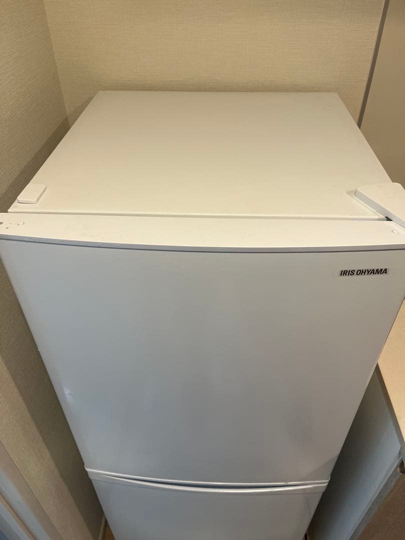 【22年製】IRIS OHYAMA 冷蔵庫 IRSD-14A-W 【最終価格】