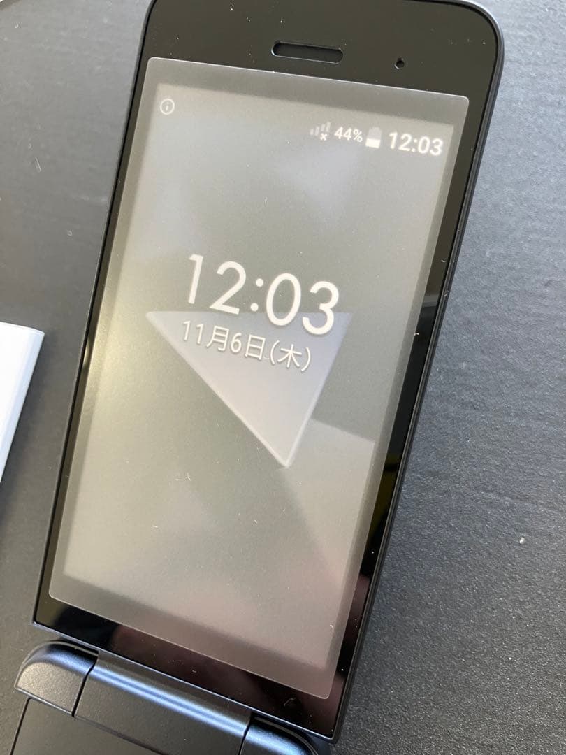 【ほぼ新品】DIGNO KY-42C ブラック ドコモ docomo