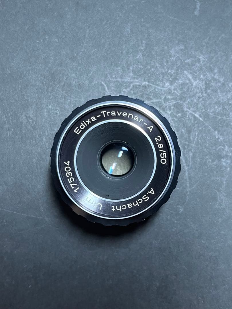 A.Schacht Edixa-Travenar-A 2.8/50 シャハト