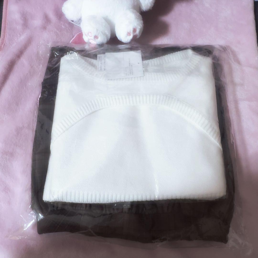 evelyn リボンボレロワンピース　ブラウン　新品未開封