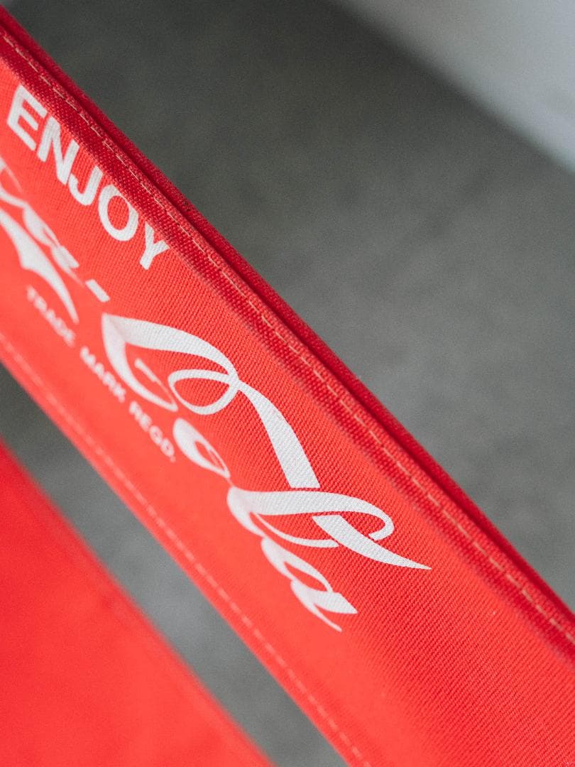 90's 非売品 coca-cola ディレクターズチェア ヴィンテージ レトロ