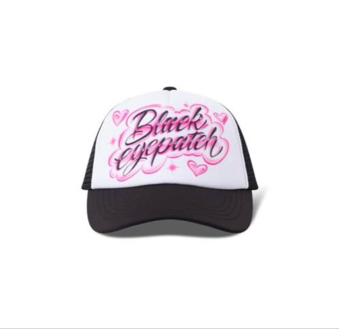 帽子 Black Eye Patch SPRAYED MESH CAP