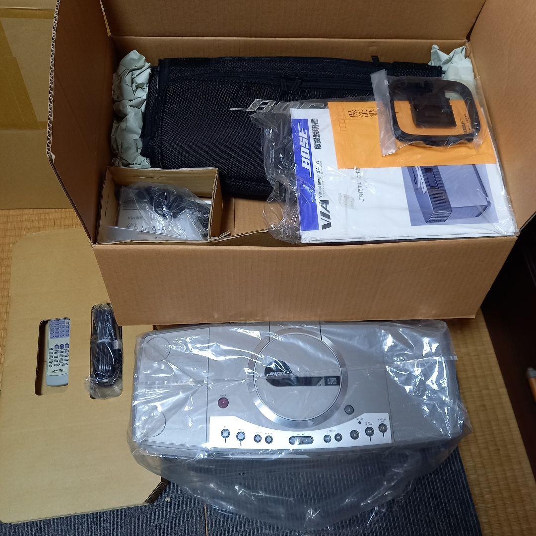 BOSE VIA 美品 使用頻度最小品です(一部難)。ラジカセ