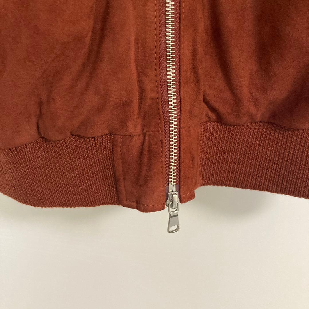 春！極美品 J.PRESS ゴートスエード レザー ブルゾン L ヴァルスター