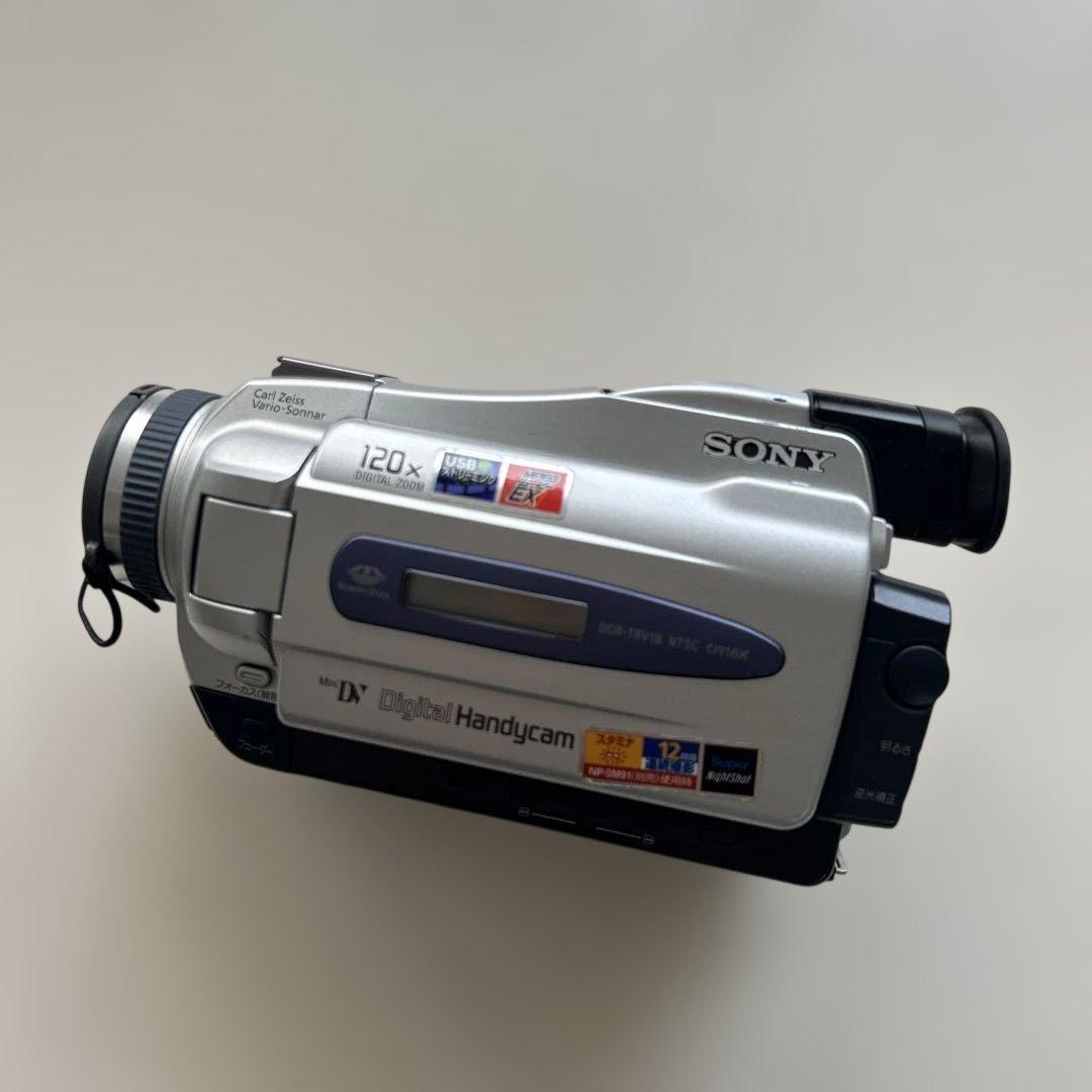 ジャンク　Sony Digital Handycam 120倍ズーム