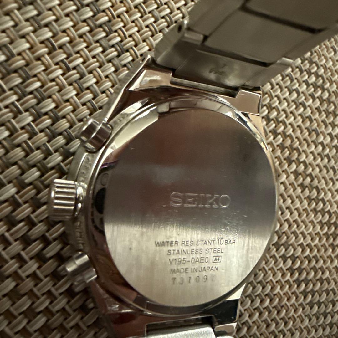 SEIKOスピリットスマート ソーラー 腕時計 メンズ セイコー クロノグラフ