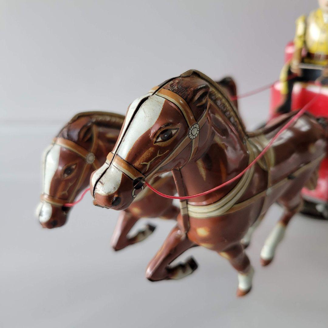 【希少品】【ジャンク】寺井商店　ブリキの馬車