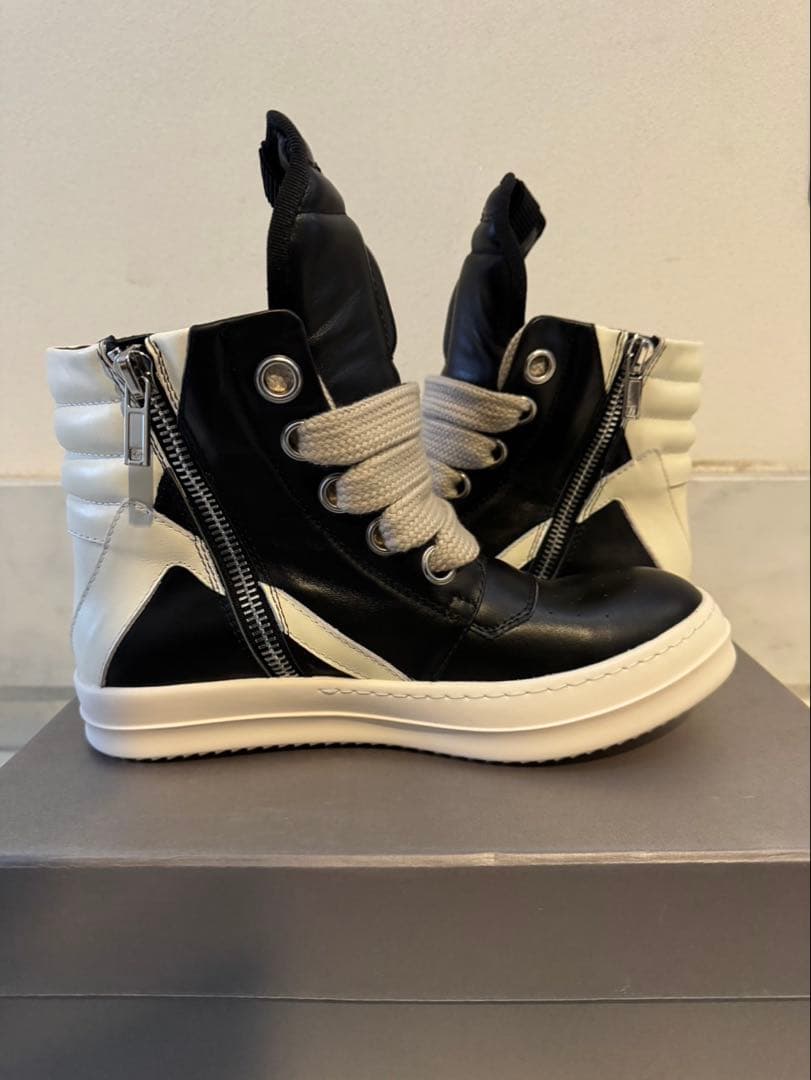 靴 Rickowens Jumbo laced Geobasket