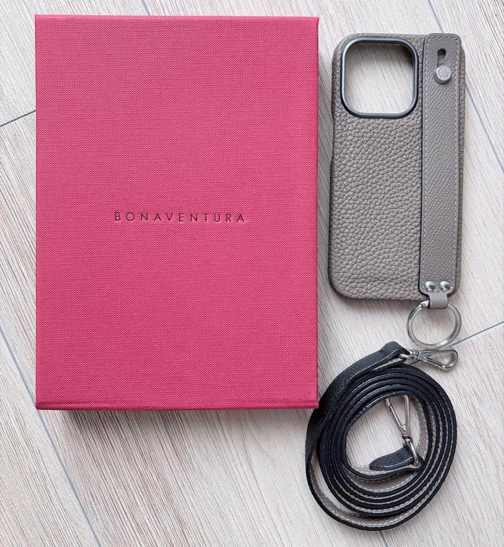 BONAVENTURA ボナベンチュラ iPhone15proケース＋ストラップ