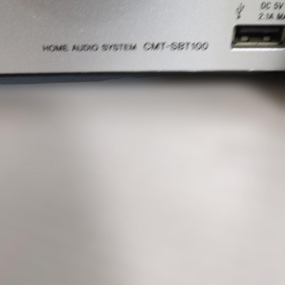 SONY CMT-SBT100 ホームオーディオシステム
