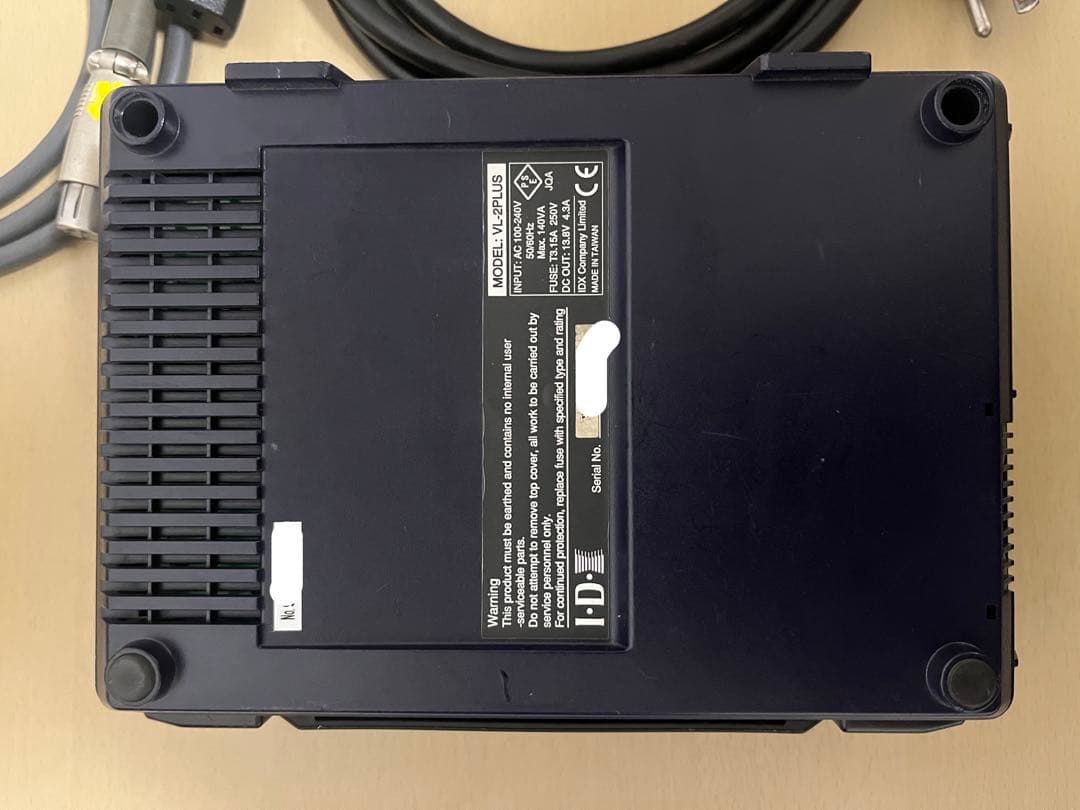 IDX VL-2PLUS Vマウントバッテリー急速充電器•12VDC電源