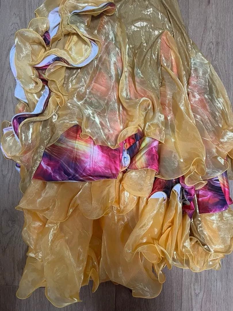 ベリーダンス衣装　ゴールド