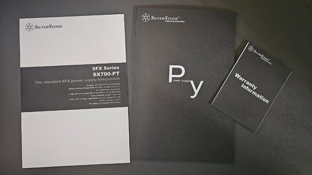 ケーブルセット silverstone sx700-pt 700w SFX 電源